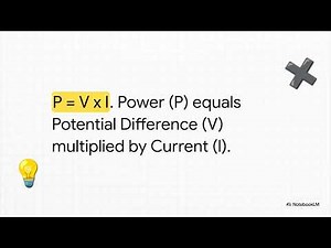 Potential Difference and Power