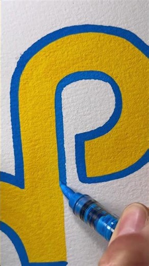 Acrylic markerdoodle #Acrylic graffiti pen#Immersive graffiti#Cure#纳德#Pen control training