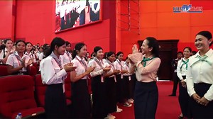 Dr Pich Chanmony Hun Manet, the First Lady and Commissioner General of the Girl Guides Association of Cambodia, chaired and served as a guest speaker at the “Sister & Sister” programme, which was held at the Koh Pich Convention and Exhibition Centre in Phnom Penh on March 2 and attended by over 2,000 young women, students, and members. | Khmer Times | Facebook
