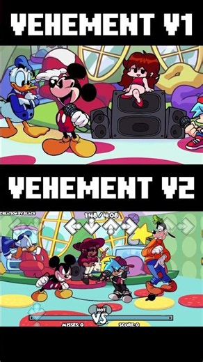 [FNF] Mickey Mouse Vehement