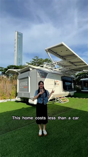 303_INDUSTRIES_Panda on Instagram: "Would you want a house like this?#prefabhouse #spacecapsule #VESSEL微宿 #微宿太空舱"