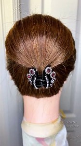 Simple and Beautiful Updo Tutorials for Any Occasion #updo #hairstyle | Ivy hairclips