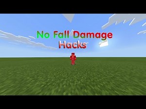 How to make No fall damage Hacks in Minecraft Windows 10 edition