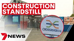 3.8K views · 23 reactions | Work on Brisbane's Cross River Rail project remains at a stalemate. Workers have returned briefly to job sites as a major safety review begins. 7NEWS at 6pm. More local news: 7news.com.au/news/qld #7NEWS | 7NEWS Brisbane | Facebook