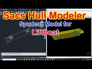 Modelling Spudcan In SACS HULL MODELER - Sacs Tutorial for BEGINNERS