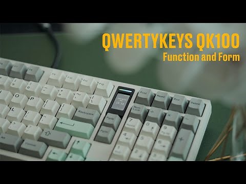 the custom workhorse keyboard for everyone | QWERTYKEYS QK100 Review and Sound Test