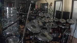 Marble Machine in magnificent melodic drum layers. A roto-tom sandwich, one might say. | Big Bang Drums