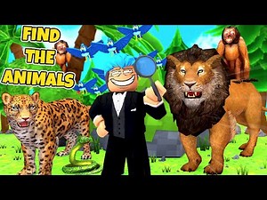 Find The Animals | ROBLOX | HANAPIN ANG MGA NAWAWALANG ANIMALS!
