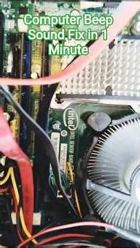 PC Beep Sound Error on Startup | How to Fix #repair #computer