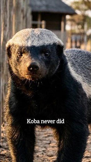 Meet Koba — The Fearless Honey Badger 🐾