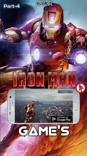 Top 3 Open World Iron Man Games For Mobile! 🔥 #ironman