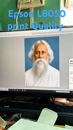 Epson L8050 Print Quality test