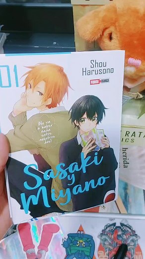 Lanzamiento de Sasaki y Miyano por Panini Comics