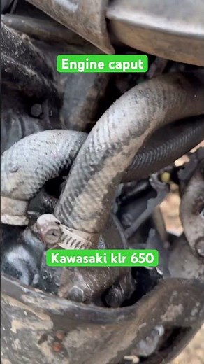 Legend enduro Kawasaki klr 1990 year engine caput