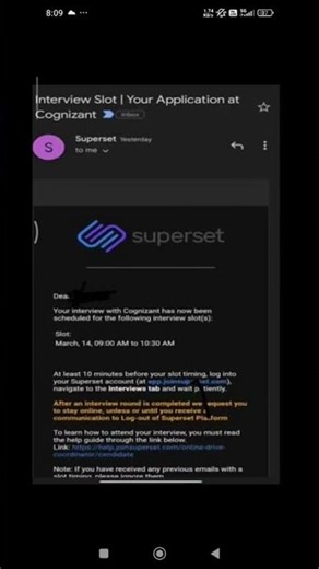 Cognizant Interview Mail Out || Batch 2026 || Bca and Bsc Student