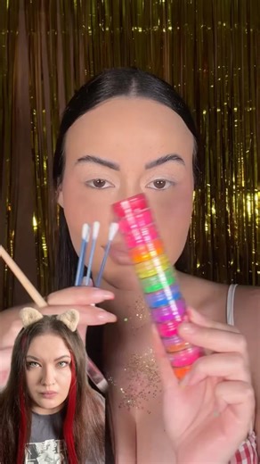 Makeup ideas for Carnival 🎉 #unboxing #beauty #funny #haul #challenge