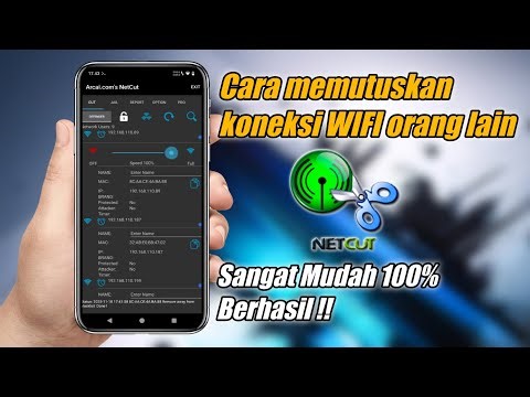 Cara memutuskan koneksi WIFI orang lain dengan mudah 100% berhasil