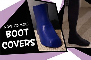 Tutorial: Cosplay Shoe Covers Using Fabric