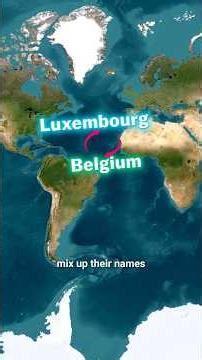 Did Belgium and Luxembourg Mix Up Their Names? 🤯 The Strangest Mistake 🇺🇸