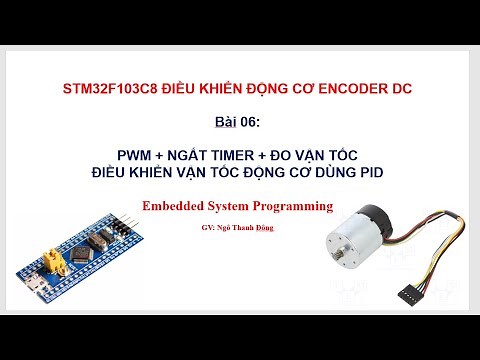 P06_STM32F103 DC ENCODER MOTOR CONTROL_STM32 control DC motor