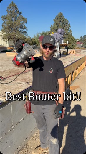 Mahlon Allgyer | Thanks @awesomeframers and @whitesiderouterbits this router bit rocks Do you want to learn how to frame? Sign up for my mentorship... | Instagram