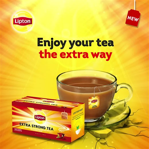 Thinking of something to start your weekend? Try the New Lipton Extra strong and enjoy the intense taste in an exciting creamy way. Check out stores near you, shop the #LiptonExtraStrong tea and come share your experience with us. #LiptonExtraStrong #youmeteanow | Lipton