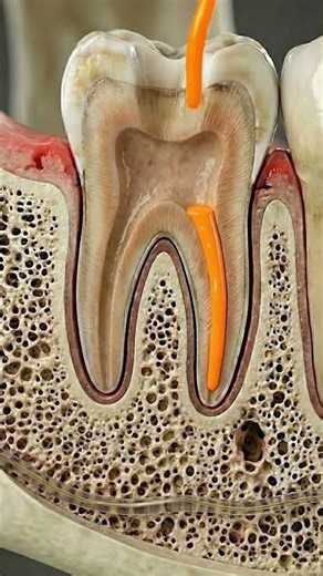 Surgical extraction of an impacted tooth! 🦷✨