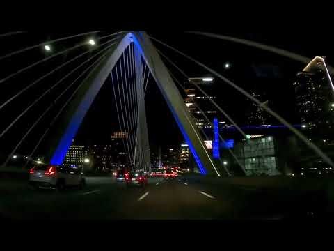 Driving through Boston Massachusetts