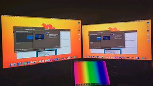 lg 27uk650和优派vx2478屏幕对比，无解说，供各位参照