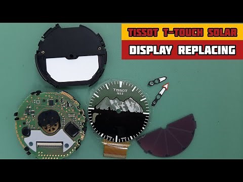 How To Replace TISSOT T-TOUCH LCD Display | Touch Solar| SolimBD