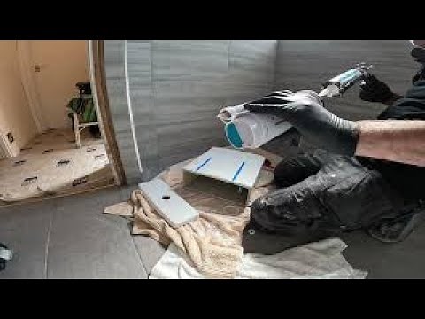 How to fit a fully back to wall toilet