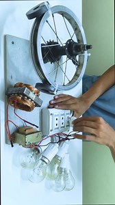free electricity generator using wheel at home #mr4technology | Mr 4 Technology