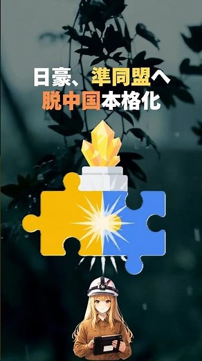 What's visible are resources. What's in motion is national strategy. [Japan-Australia Summit]