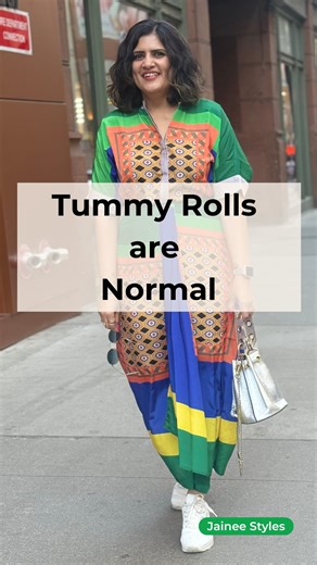 336K views · 1.6K reactions | Comment Shape to get access to the body shape course. This is a PSA - Tummy Rolls are Normal #jaineestyles | Jainee Gandhi - Image Consultant | Facebook