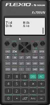 Thủ thuật Flexio: Sử dụng Flexio Thiên Long Fx799VN để tính nhị phân, thập phân, bát phân, thập lục