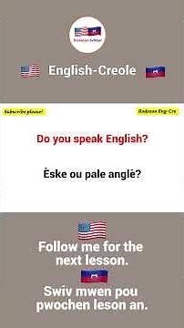 English-Creole // English Conversation