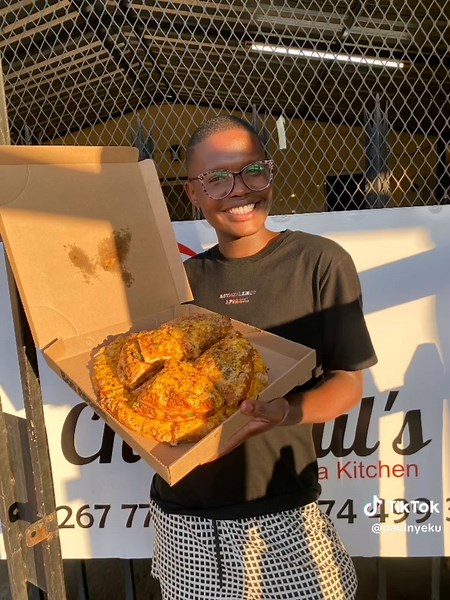 Chef Paul Umami PizzaKitchen (@paulnyeku) - Meet our sensational team that makes our perfect pizza. They make sure that a customer goes satisfied and willing to come back again. Thanks to our Favourite bestie for coming through for us it's always a blast @Advocate Bryan⚖️ To place an order app or call 77638172/74499324 OR visit us Extension 14 opposite Kofifi complex #chefpaul #newhomedoingwonders