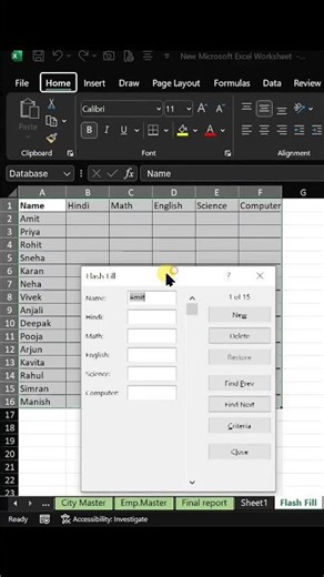 Amazing Excel Data Entry Trick You Must Know! 😱In today’s video/post, I shared a smart Excel trick