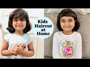 Easy Step by Step Daughter's Haircut Again | Kids Haircut at home|Toddlers Haircut |ItsSupriyas Life