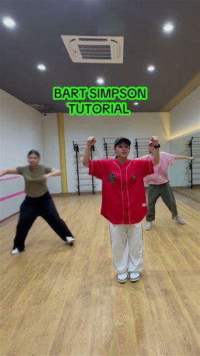 Bart Simpson step tutorial | Coach Rocel