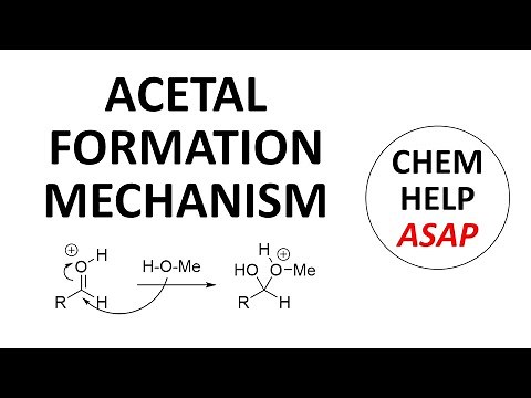 acetal formation mechanism