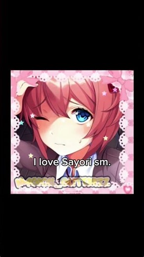 Sayori edit #ddlc #sayoriddlc #sayori