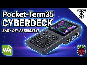 Waveshare PocketTerm35 - Raspberry Pi Cyberdeck