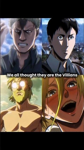 The Real Villian 🥶 #attackontitanedit