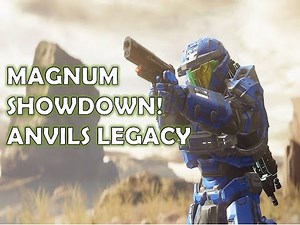 GUNFIGHTER MAGNUM V TACTICAL MAGNUM V H5 PISTOL! - Halo 5 Guardians Anvils Legacy Magnum SHOWCASE