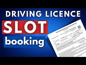Driving Licence Slot Booking 2026 | DL Slot Booking Kaise Kare | Parivahan Test Slot Full Process