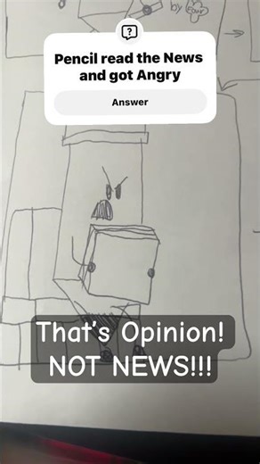 BFDI: Pencil reads Newspaper YOU SUCK, PENCIL and gets Angry #bfdi #tpot #shorts