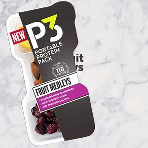 Introducing new P3 Fruit Medleys with real cheese, nuts, & fruit – and up to 11 grams of protein in every pack. | Oscar Mayer