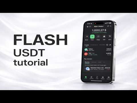 Flash USDT Explained — TRC20 Instant Transfer Technique 2026