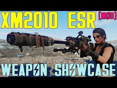 Fallout 4: Weapon Showcases: XM2010 ESR (Mod)